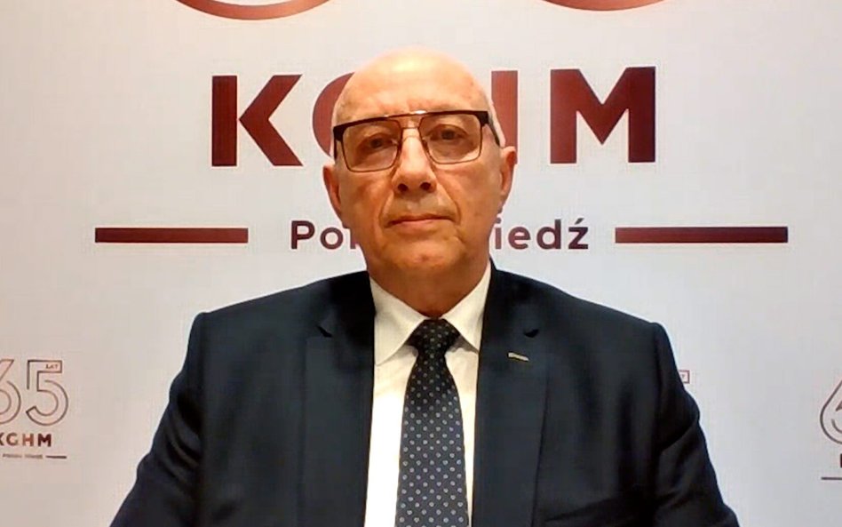 Zbigniew Bryja, wiceprezes zarządu KGHM Polska Miedź