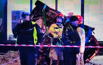 Kierujący Fordem, wykonując manewr skrętu w lewo z ulicy Zamienieckiej, doprowadził do kolizji z Toy