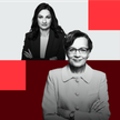 Marzena Tabor-Olszewska, redaktor prowadząca „Rzeczpospolitej” i Anita Błaszczak, dziennikarka ekono