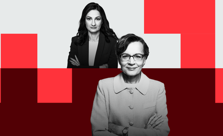 Marzena Tabor-Olszewska, redaktor prowadząca „Rzeczpospolitej” i Anita Błaszczak, dziennikarka ekono