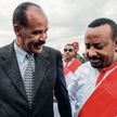 Chociaż prezydent Erytrei Isajas Afewerki (z lewej) i premier Etiopii Abiy Ahmed Ali zakończyli w 20