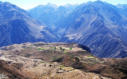 Colca, najgłębszy kanion na świecie, stanowi żelazny punkt programu turystyki kwalifikowanej Peru