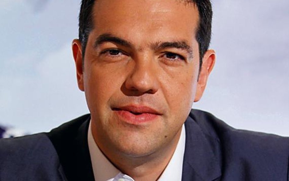 Aleksis Tsipras, przywódca Syrizy