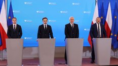 Konferencja prasowa członków rządu