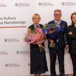 Hanna Wróblewska, ministra kultury, Anna i Jerzy Starakowie