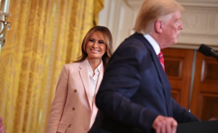 Melania Trump o "niesamowitej" przyjaźni między USA a Polską