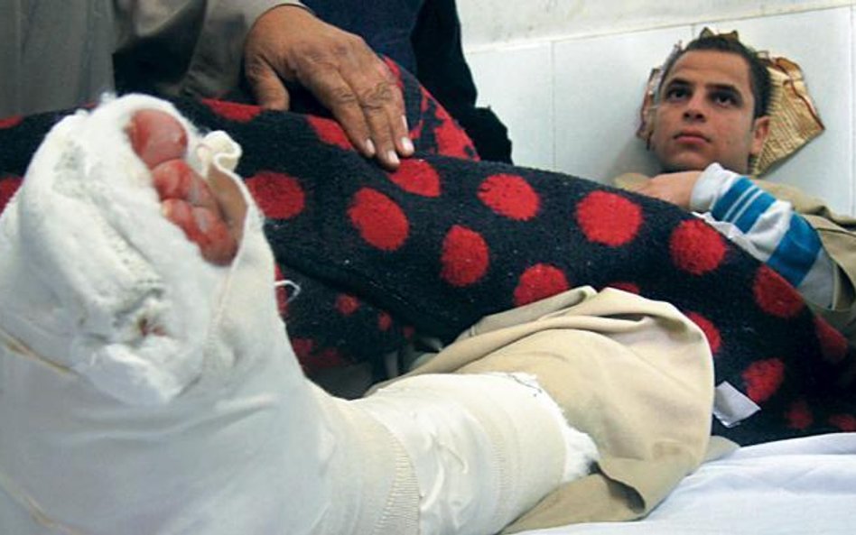 Ranni podczas masakry zostali przewiezieni do szpitala w Nag Hammadi