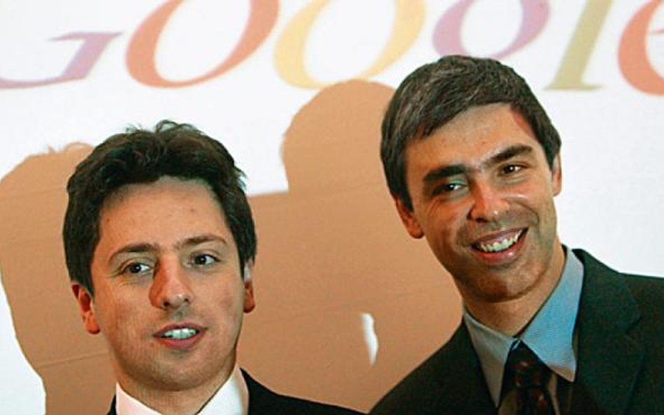 Siergiej Brin i Larry Page założyciele Google’a