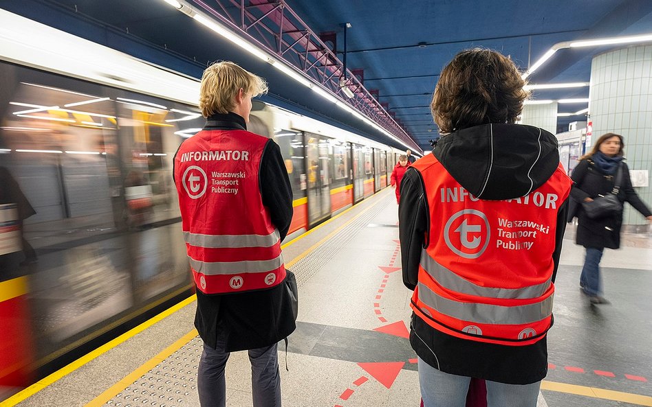 Informatorzy ZTM będa kierowali pasażerów do komunikacji zastępczej