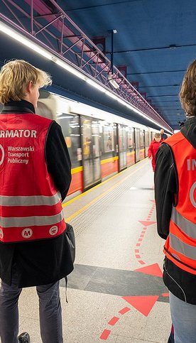 Informatorzy ZTM będa kierowali pasażerów do komunikacji zastępczej