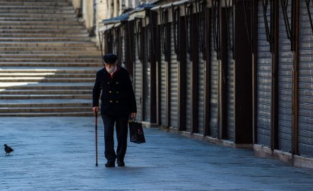 Opustoszała Wenecja, kwarantannę przechodzą całe Włochy