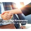 Radca prawny Olga Koszewska dołączyła do zespołu act BSWW