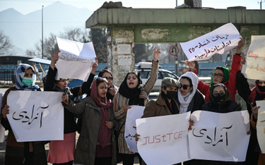 Protest kobiet w Kabulu, 28 grudnia