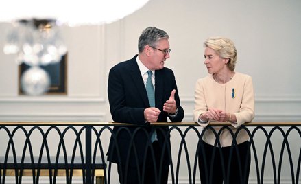 Keir Starmer i Ursula von der Leyen