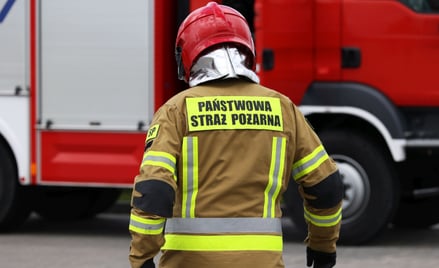 Kolizja drogowa po alkoholu. Zastępcy komendanta lubelskich strażaków grożą konsekwencje