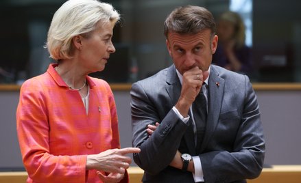 Ursula von der Leyen i Emmanuel Macron