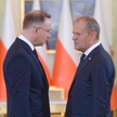 Prezydent RP Andrzej Duda i premier Donald Tusk