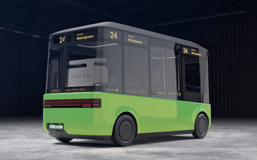 BB-1 to pierwszy polski miniautobus sterowany przez sztuczną inteligencję. Start-up Blees w 2024 r. 
