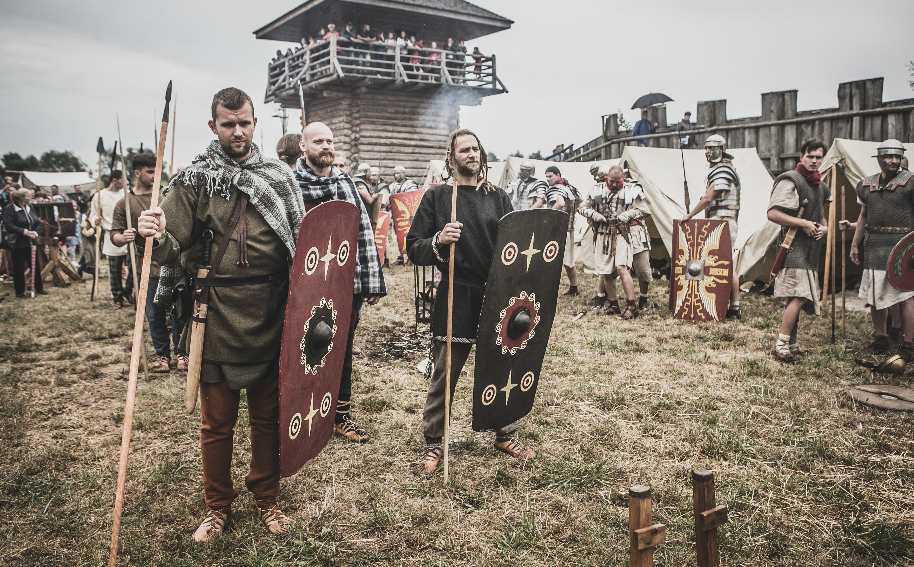 57. Dymarki w Nowej Słupi, czyli Rzymianie kontra barbarzyńcy