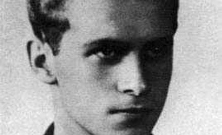 Krzysztof Kamil Baczyński jako maturzysta w 1939 roku
