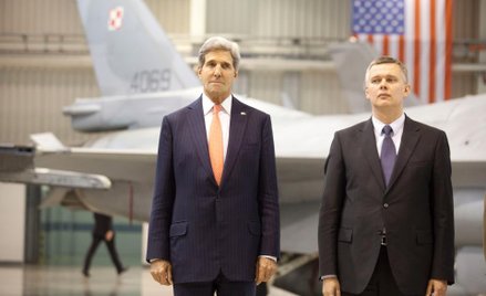 Tomasz Siemoniak i Sekretarz Stanu USA John Kerry