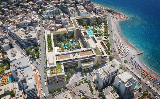 Mitsis Grand Hotel - widok z góry