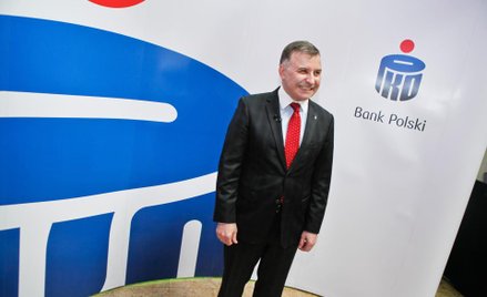 Zbigniew Jagiełlo, prezes PKO BP