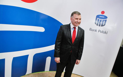Zbigniew Jagiełlo, prezes PKO BP