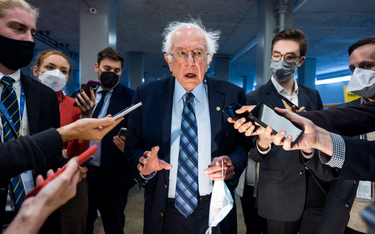 Senator USA Bernie Sanders, autor projektu ustawy przewidującego 95-proc. podatek od „niezasłużonych