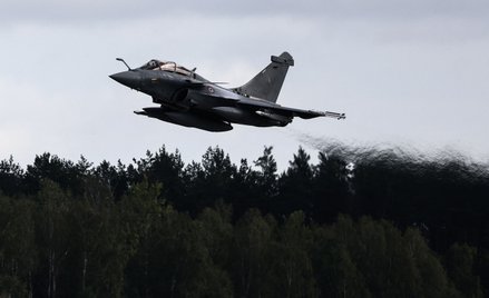 Francja wysłała do Polski trzy myśliwce Dassault Rafale