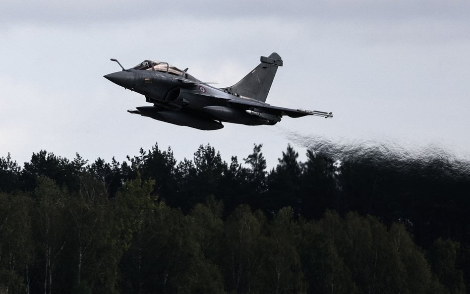 Francja wysłała do Polski trzy myśliwce Dassault Rafale