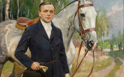 Bronisław Krystall w 1923 roku zamówił swój portret u Wojciecha Kossaka.