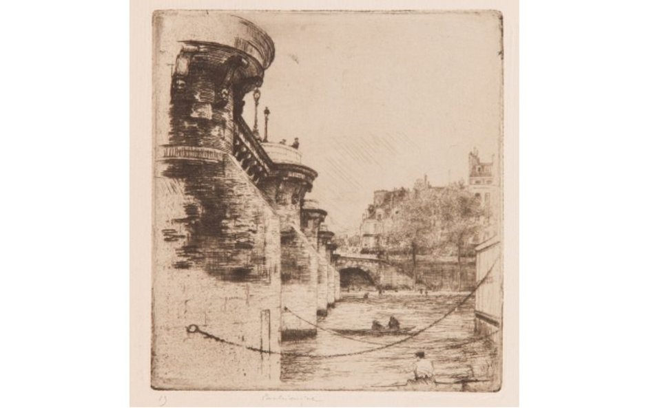 Józef Pankiewicz, Pont Neuf w Paryżu