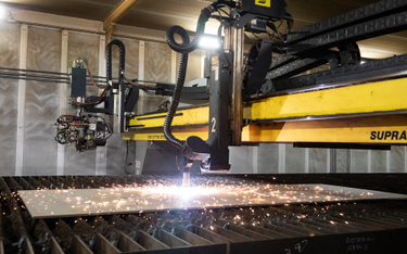 W stoczni General Dynamics Bath Iron Works uruchomiono proces cięcia blach przeznaczonych do budowy 