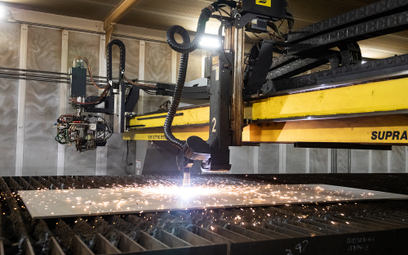 W stoczni General Dynamics Bath Iron Works uruchomiono proces cięcia blach przeznaczonych do budowy 