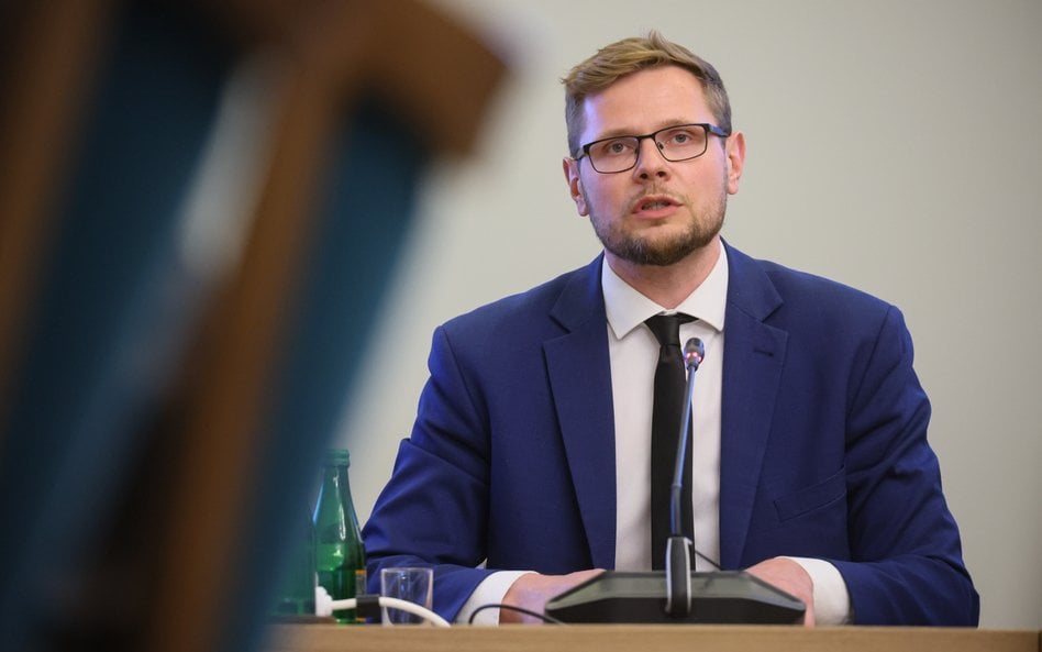 Poseł PiS Michał Woś