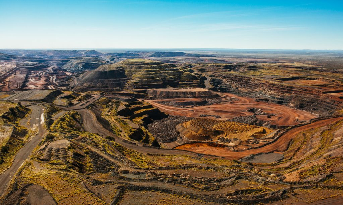 Potężna kopalnia rudy żelaza w RPA. Niezwykłe zdjęcia rp.pl