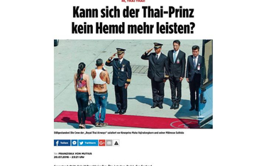 Monachium, rok 2016: oficjalne powitanie następcy tronu w swobodnym stroju.