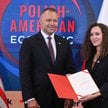 Karol Nawrocki i Justyna Orłowska