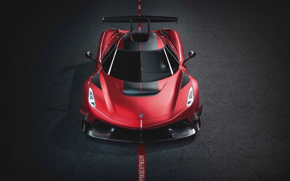 Koenigsegg Jesko Cherry Red Edition: Możesz sobie pooglądać