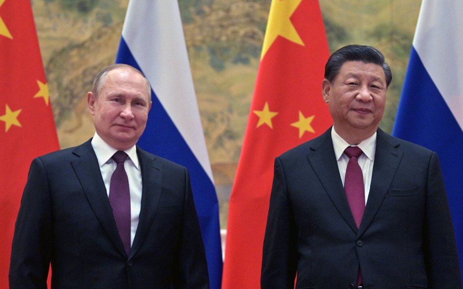 Władimir Putin i Xi Jinping