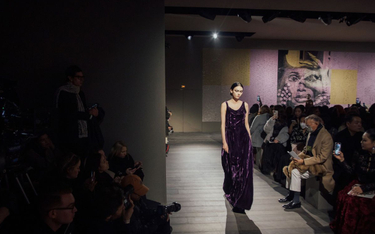 Pokaz Haute Couture domu mody Christian Dior podczas tygodnia mody w Paryżu w styczniu 2023 roku.