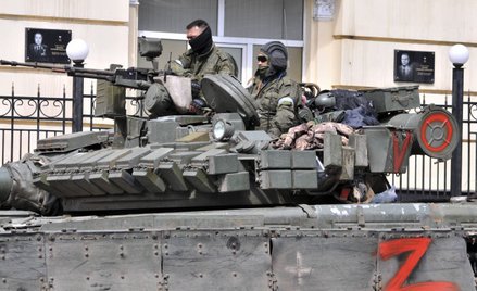 Najemnicy z Grupy Wagnera podczas nieudanego puczu w Rostowie nad Donem