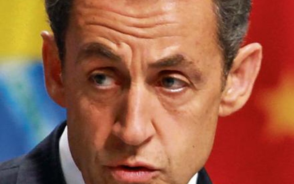 Francuski prezydent Nicolas Sarkozy fot. bloomberg