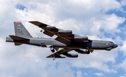 Katastrofa amerykańskiego bombowca w Kalifornii. B-52 rozbił się tuż po starcie