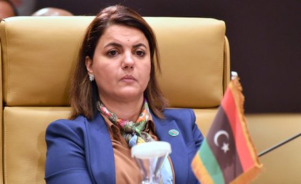 Libijska minister spraw zagranicznych Nadżla Mankusz