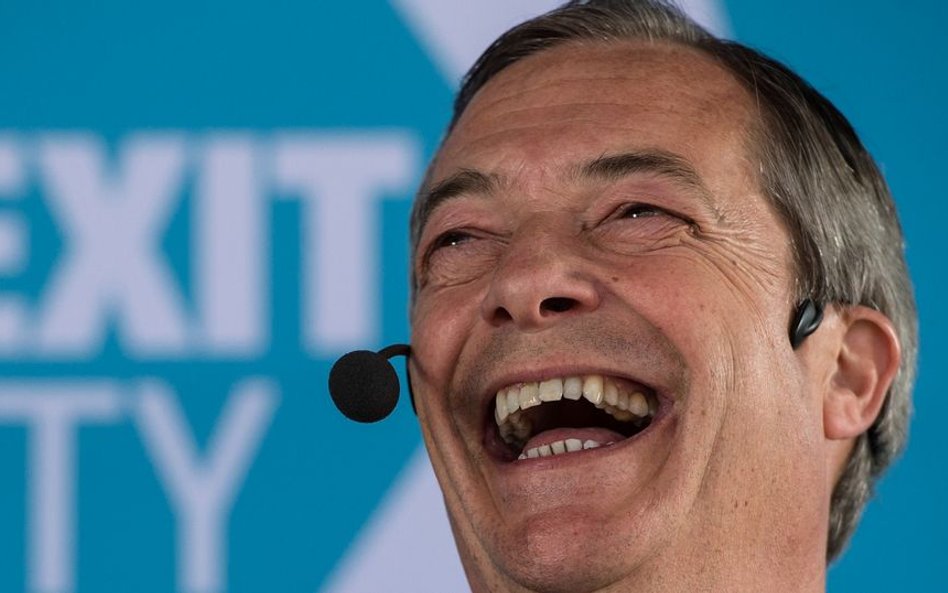 Farage: Kto jest największym darczyńcą Brexit Party? To bez znaczenia