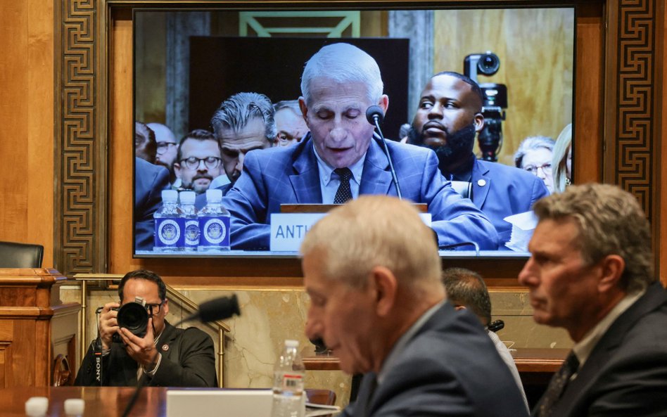 Dr Anthony Fauci przed Senatem USA