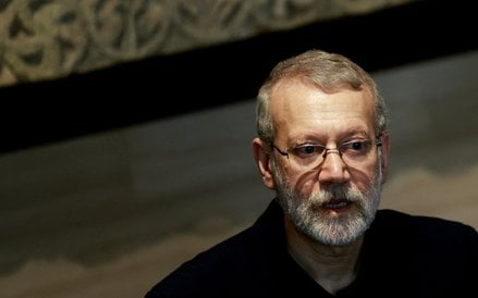 Ali Laridżani, sekretarz Najwyższej Rady Bezpieczeństwa Narodowego Iranu.