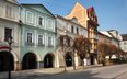 Cieszyn to jedno z niewielu miast w Polsce, w którym witryny sklepowe w centrum wyglądają podobnie